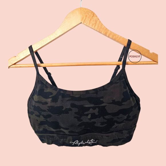 Alphalete Camo Sports Bra and Shorts Set Small - Picture 2 of 6